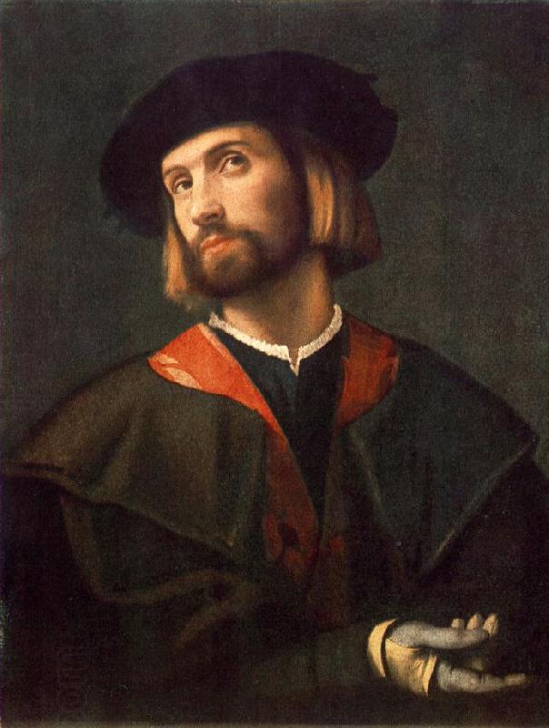 MORETTO da Brescia Portrait of a Man sg oil painting picture